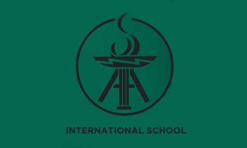 Bruce Saari describes origin of Bellevue International School Logo